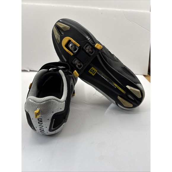 Mavic Shoes Womens Size 7 Ergo Ride MTB Cycling Cleats Sneakers Black - Picture 12 of 13